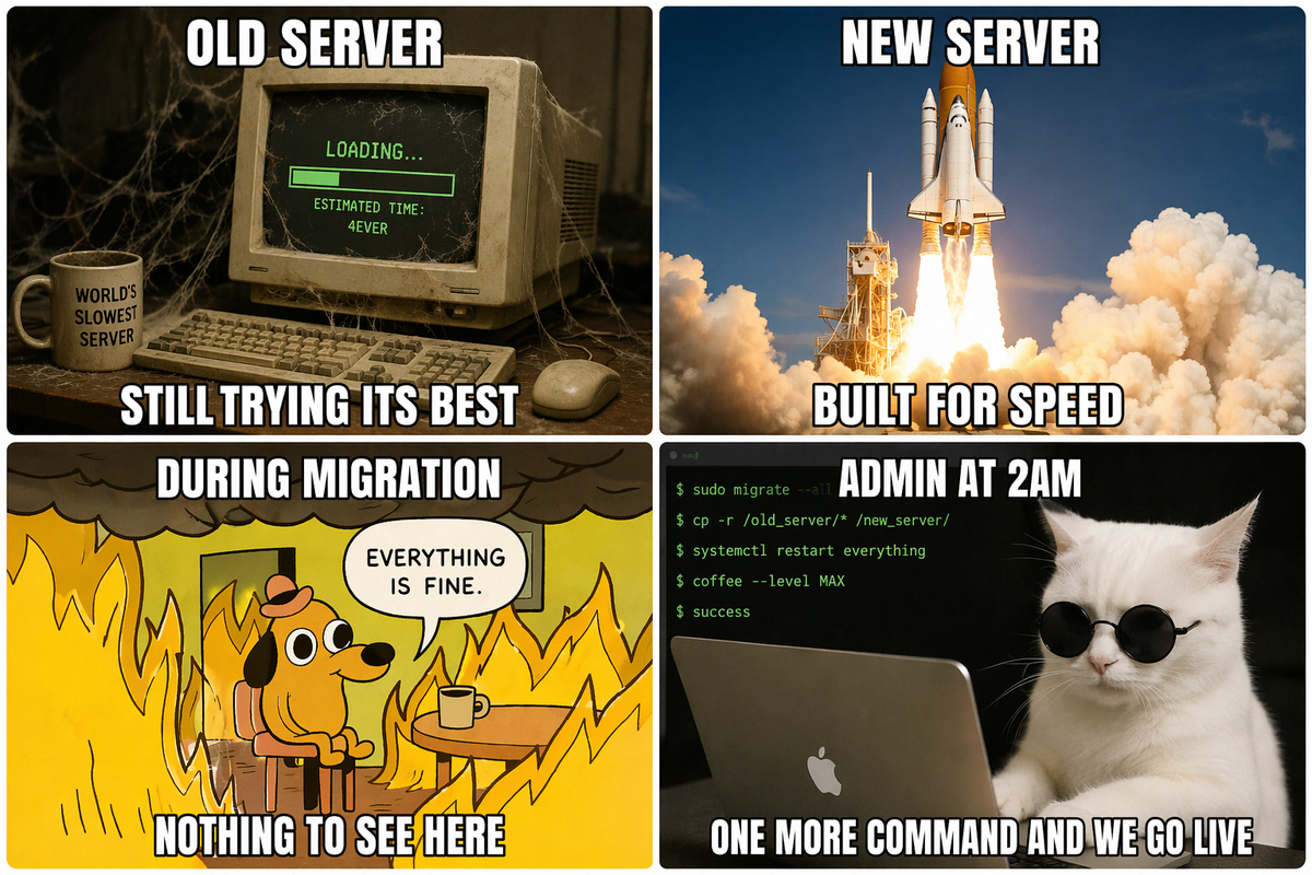 🚨 Site Update: We Got a New Server! (Finally) 🚨